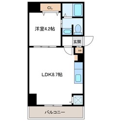 LEE北9条の物件間取画像